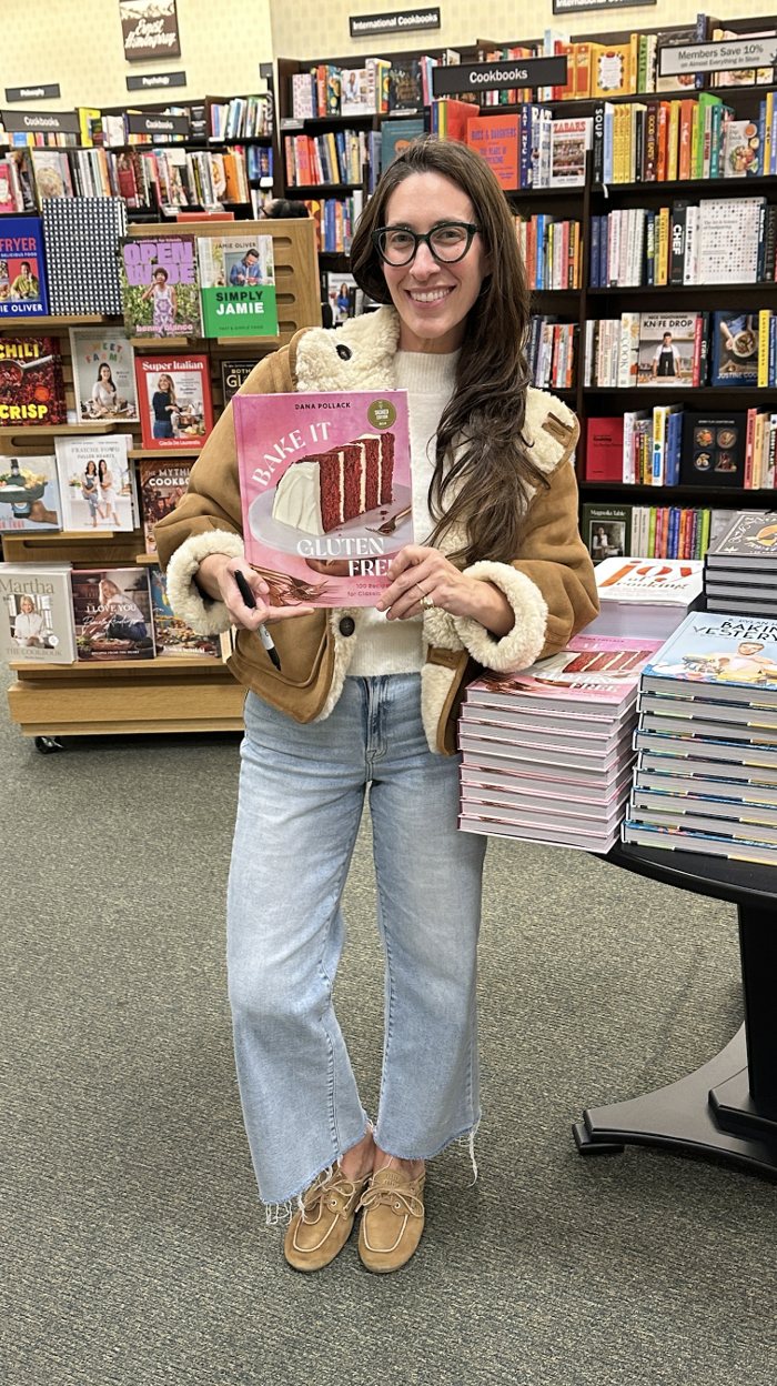 Dana with Bake It Gluten Free at Barnes & Noble