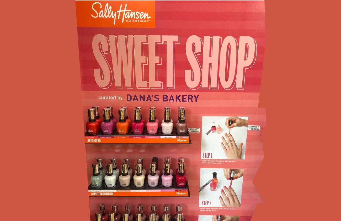 Sally Hansen Sweet Shop curated by Dana's Bakery